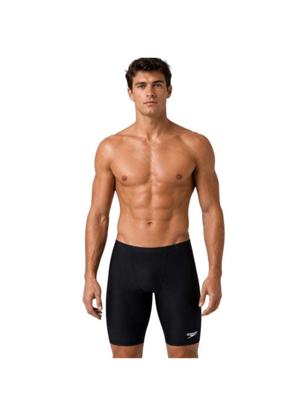 Speedo Pro LT Black Jammer Swim Shorts NWT Size 34